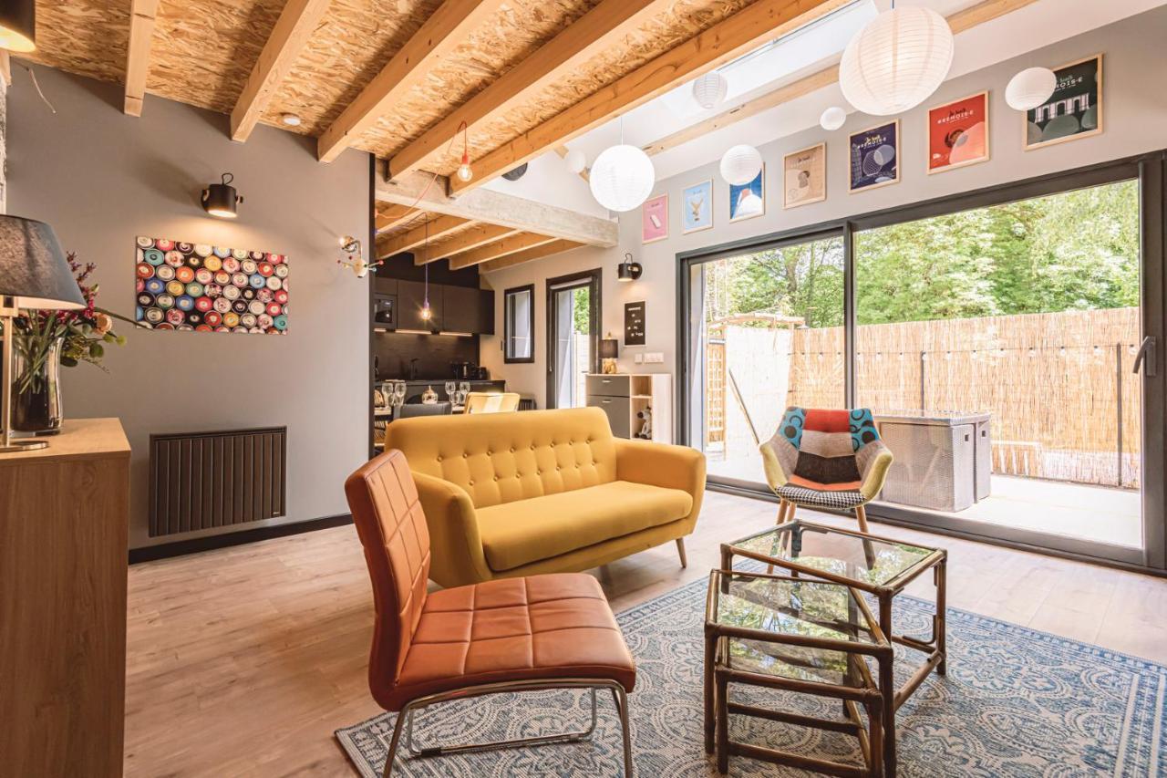 Gîtes Sérénaé avec vue sur rivière Val de Vesle Exterior foto